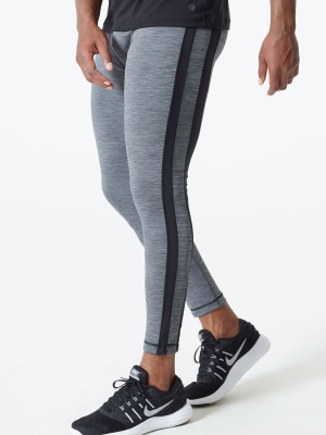 Mpg Territory Full Length Fitness Tights- Charcoal