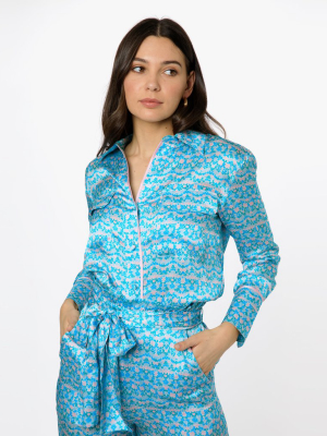 Madison Shirt - Eden Blue