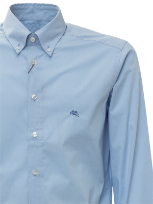 Etro Embroidered Logo Shirt