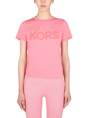 Michael Michael Kors Logo Printed T-shirt