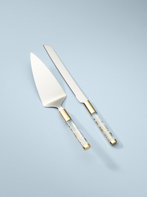 Opal Innocence Flourish Cake Knife & Server