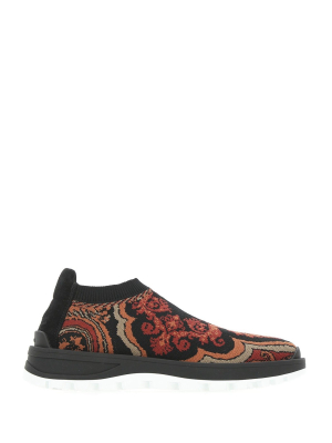 Etro Woven Sock Sneakers