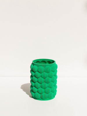 S Vase 2 - Bright Green