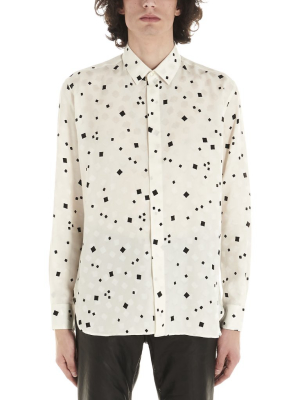 Saint Laurent Square Printed Shirt