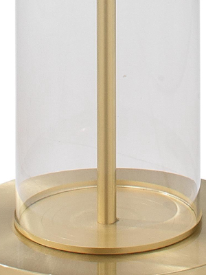 Jamie Young Vanderbilt Floor Lamp In Brass