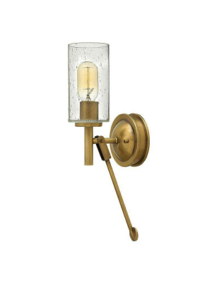 Collier Sconce Heritage Brass