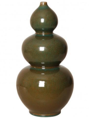 Triple Gourd Vase In Various Colors