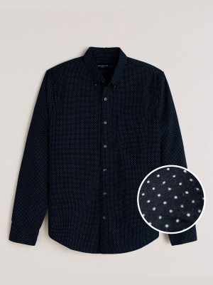 Pattern Oxford Shirt