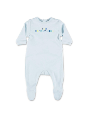 The Marc Jacobs Kids Logo Printed Onesie