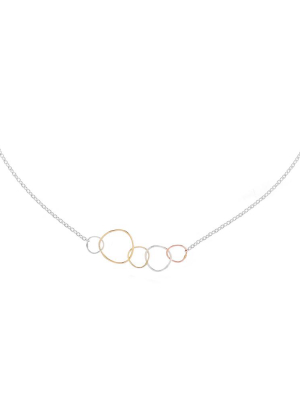 5-loop Mini Pebble Necklace