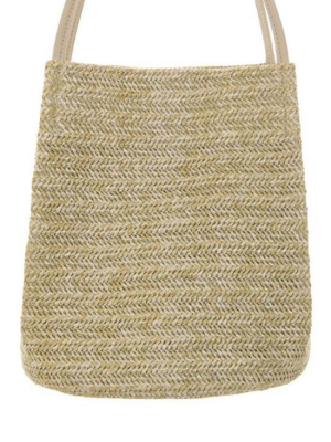 Woven Straw Beach Bag