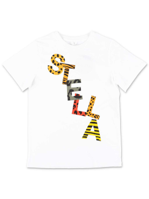 Stella Mccartney Kids Logo Print T-shirt