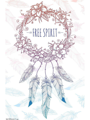 22.375" X 34" Free Spirit Unframed Wall Poster Print - Trends International