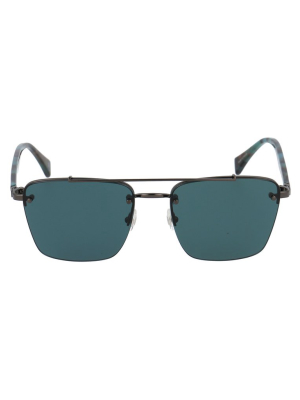 Yohji Yamamoto Rimless Square Sunglasses