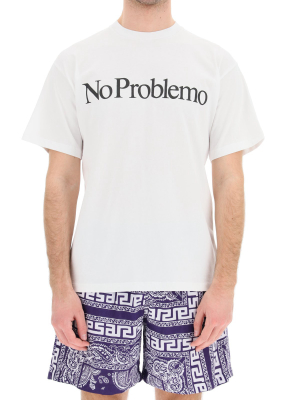 Aries No Problemo Print T-shirt