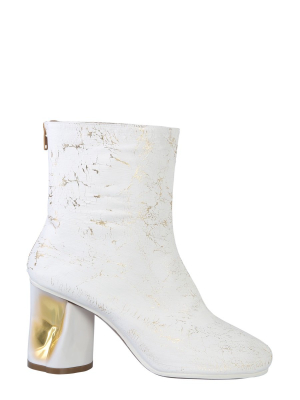 Maison Margiela Crushed Ankle Boots