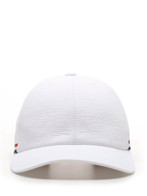 Thom Browne Stripe Detail Baseball Cap