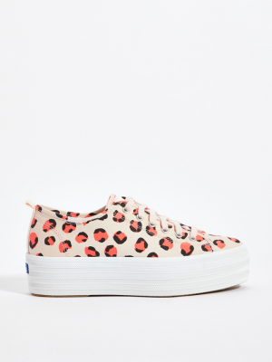 Keds Leopard Platform Sneakers