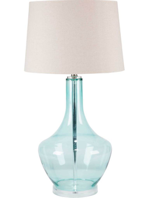 Eddie Table Lamp Ivory/pale Blue/aqua