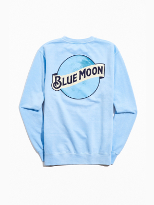 Blue Moon Logo Crew Neck Sweatshirt