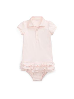 Ruffled Polo Dress & Bloomer