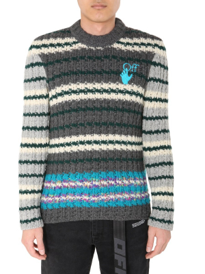 Off-white Hand Off Knitted Sweater