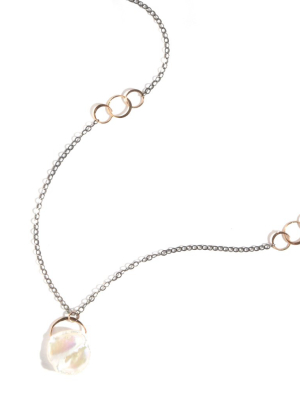 Pearl Single Drop Necklace