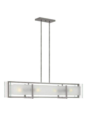 Latitude Chandelier Brushed Nickel