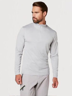 Hh Tech 1/2 Zip-lt Grey