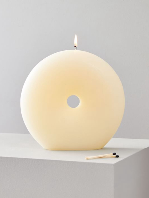 Donut-shaped Candle