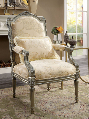 Bloomfield Upholstered Chair Brown/beige/champagne - Homes: Inside + Out