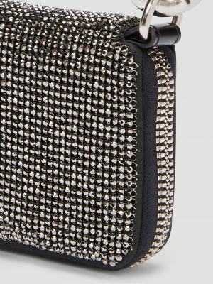 Kara Crystal Mesh Bike Chain Wallet