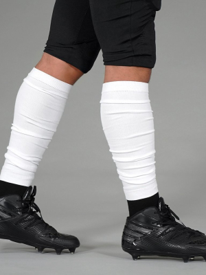 Basic White Football Leg Sleeves