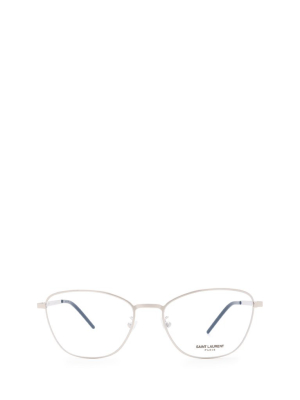 Saint Laurent Eyewear Oval Frame Glasses