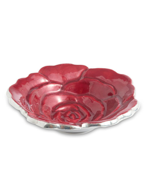 Julia Knight Rose 4" Petite Bowl In Pomegranate