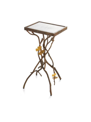 Butterfly Ginkgo Accent Table