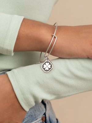 Four Leaf Clover 'sweet Serendipity' Charm Bangle