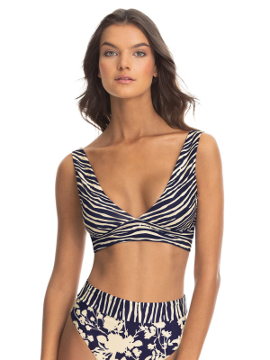 Maaji V-plunge Triangle Bralette Top