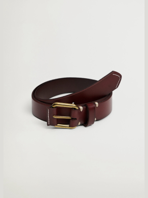 Detail Leather Belt
