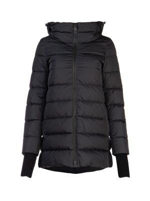 Herno Hooded Zip-up Puffer Jacket