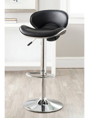 Shambi Adjustable Barstool Steel - Safavieh