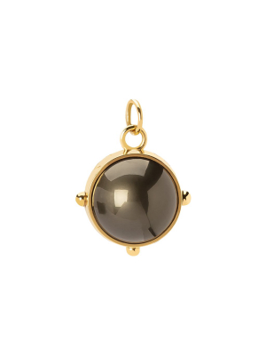 Sana Tahitian Black Pearl Medallion