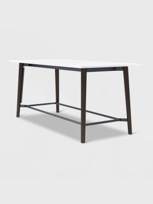 42" X 90" Della Rectangle Bistro Table - Olio Designs