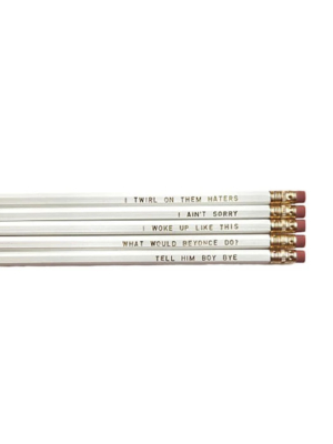 Beyonce Pencil Set Of 5