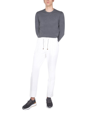 Brunello Cucinelli Elasticated Waist Drawstring Pants