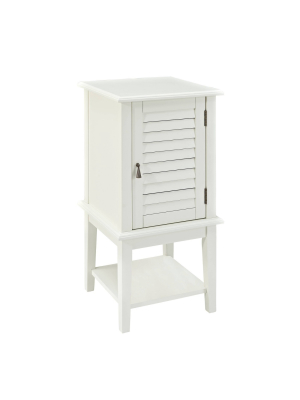 Damien Shutter Door Table - Powell Company