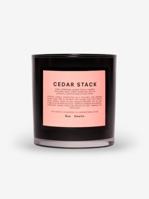 Boy Smells Cedar Stack Candle