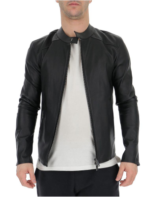 Desa 1972 Zipped Leather Jacket