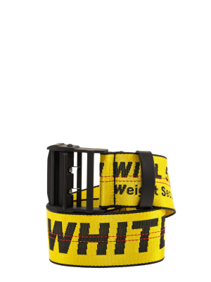 Off-white Industrial Logo Tape Belt