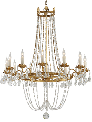 Viola Chandelier Large By Troy Lighting